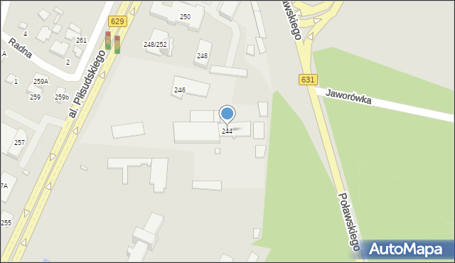 Marki, Aleja Piłsudskiego Józefa, marsz., 244, mapa Marki