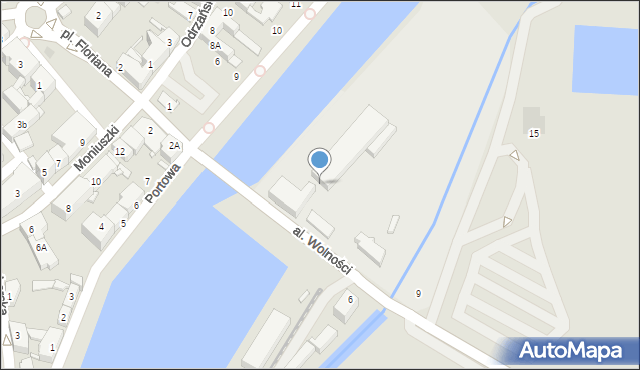 Nowa Sól, Aleja Wolności, 3a, mapa Nowa Sól