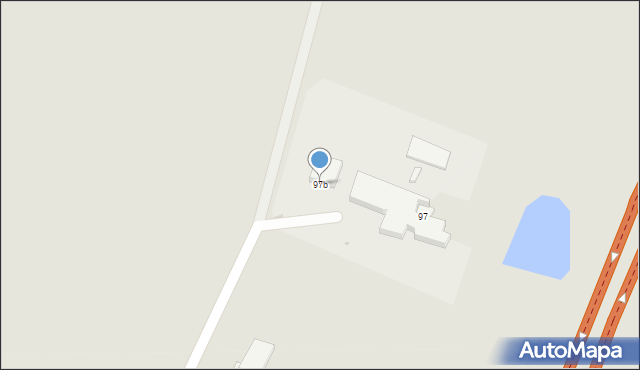 Olsztyn, Aleja Piłsudskiego Józefa, marsz., 97b, mapa Olsztyna