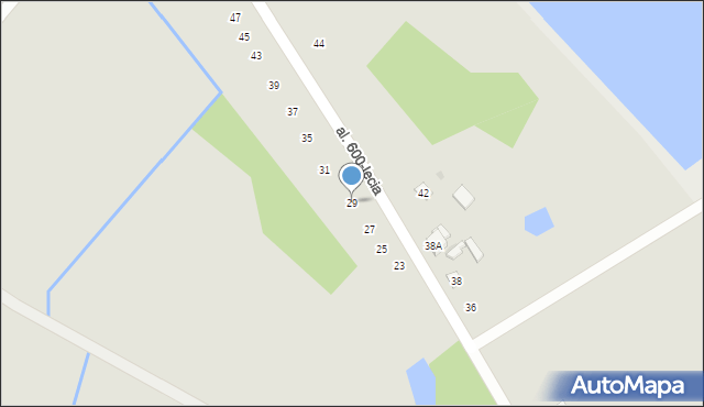 Opole Lubelskie, Aleja 600-lecia, 29, mapa Opole Lubelskie