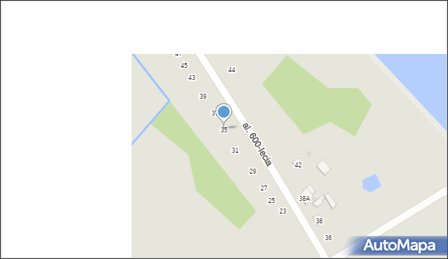 Opole Lubelskie, Aleja 600-lecia, 35, mapa Opole Lubelskie