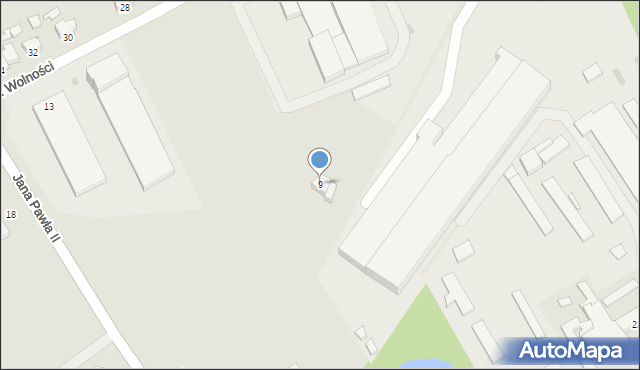 Ostrzeszów, Aleja Wolności, 9, mapa Ostrzeszów
