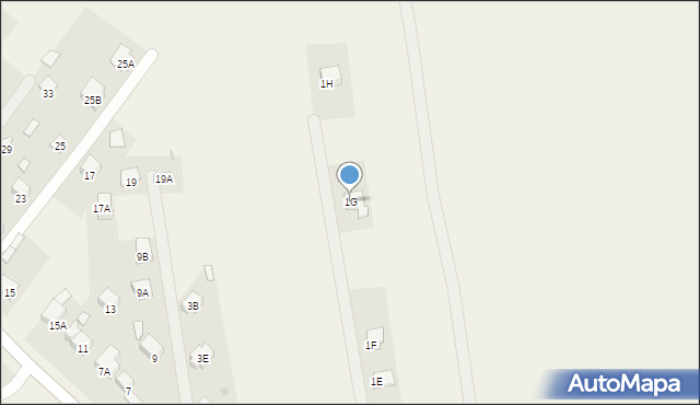 Panieńszczyzna, Aleja Warszawska, 1G, mapa Panieńszczyzna