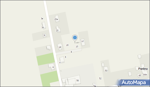 Perlino, Alpejska, 14, mapa Perlino