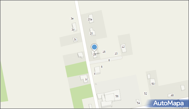 Perlino, Alpejska, 18, mapa Perlino