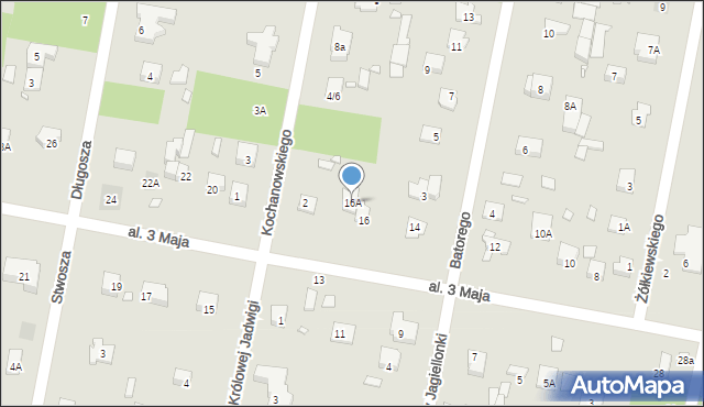 Piaseczno, Aleja 3 Maja, 16A, mapa Piaseczno