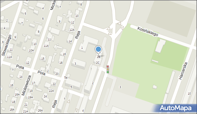 Piastów, Aleja Tysiąclecia, 2B, mapa Piastów