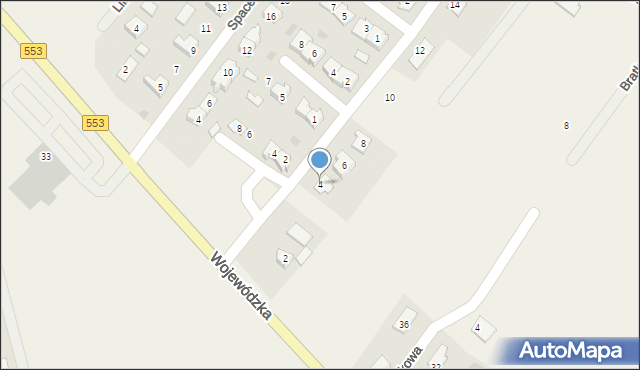Pigża, Aleja Wyszyńskiego Stefana, ks. kard., 4, mapa Pigża