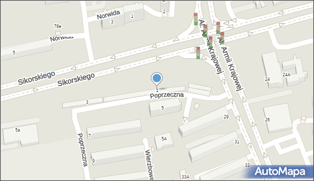 Piotrków Trybunalski, Aleja Sikorskiego Władysława, gen., 1, mapa Piotrków Trybunalski