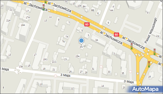 Płock, Aleja Jachowicza Stanisława, 3/1, mapa Płock