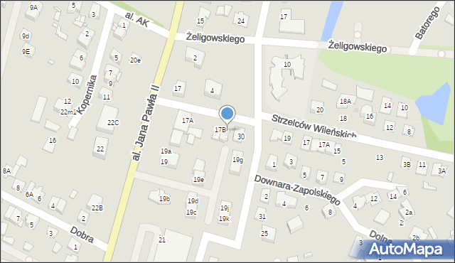 Radzymin, Aleja Jana Pawła II, 17C, mapa Radzymin