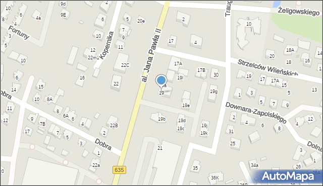 Radzymin, Aleja Jana Pawła II, 19, mapa Radzymin