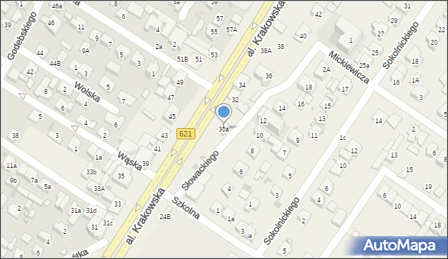 Raszyn, Aleja Krakowska, 30a, mapa Raszyn