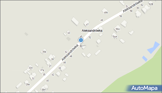 Rawa Mazowiecka, Aleksandrówka, 50, mapa Rawa Mazowiecka