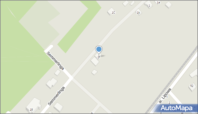 Reda, Aleja Lipowa, 1f, mapa Reda