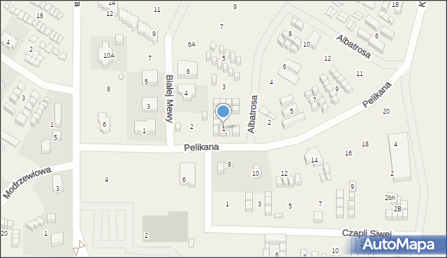 Rewal, Albatrosa, 1, mapa Rewal