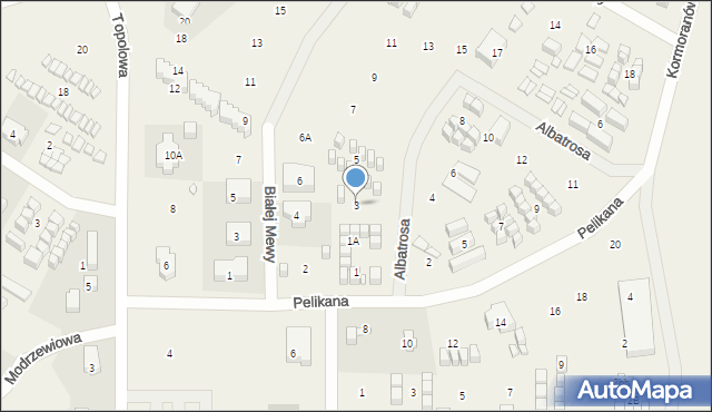 Rewal, Albatrosa, 3, mapa Rewal