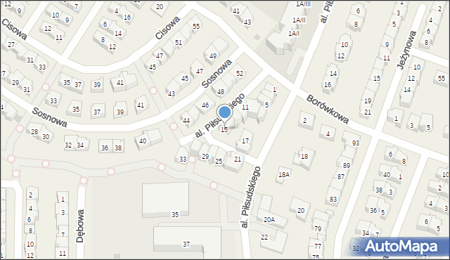 Rotmanka, Aleja Piłsudskiego Józefa, marsz., 15, mapa Rotmanka