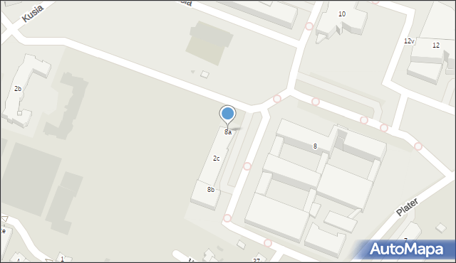 Rzeszów, Aleja Powstańców Warszawy, 8a, mapa Rzeszów