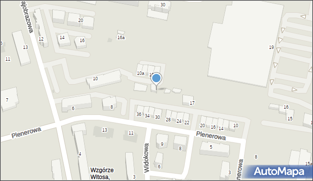 Rzeszów, Aleja Witosa Wincentego, 17b, mapa Rzeszów