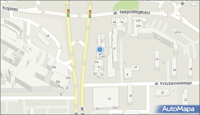 Rzeszów, Aleja Rejtana Tadeusza, 29b, mapa Rzeszów