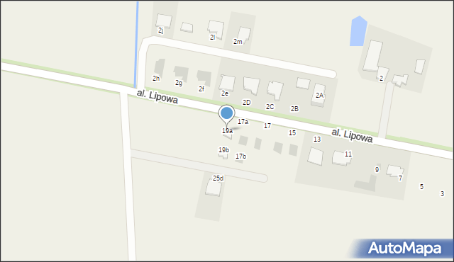 Skarżyn, Aleja Lipowa, 19a, mapa Skarżyn