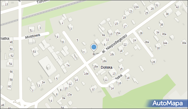 Skarżysko-Kamienna, Aleja Niepodległości, 9b, mapa Skarżysko-Kamienna