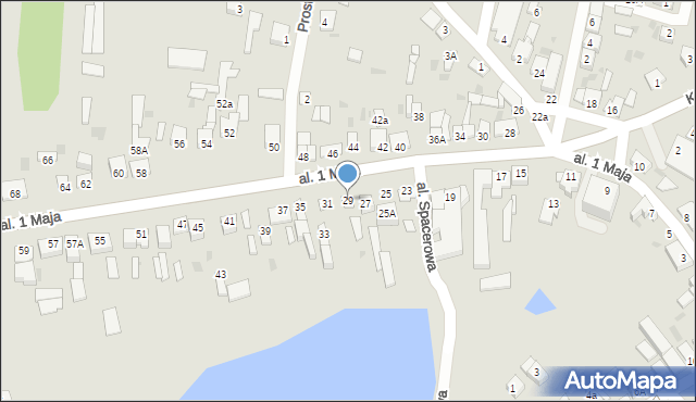 Skępe, Aleja 1 Maja, 29, mapa Skępe