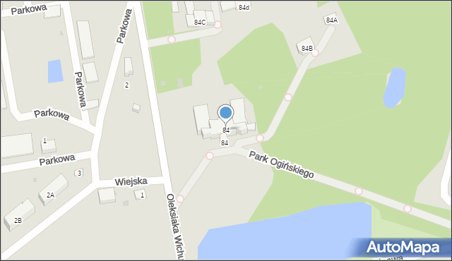 Sokołów Podlaski, Aleja 550-lecia, 84, mapa Sokołów Podlaski