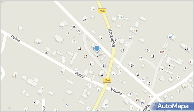 Solec nad Wisłą, Aleja Kazimierza Wielkiego, 1, mapa Solec nad Wisłą