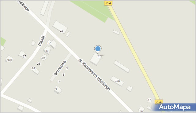 Solec nad Wisłą, Aleja Kazimierza Wielkiego, 4, mapa Solec nad Wisłą