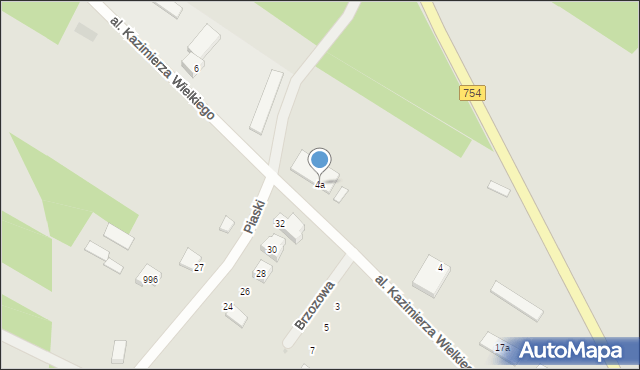 Solec nad Wisłą, Aleja Kazimierza Wielkiego, 4a, mapa Solec nad Wisłą