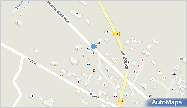 Solec nad Wisłą, Aleja Kazimierza Wielkiego, 5, mapa Solec nad Wisłą