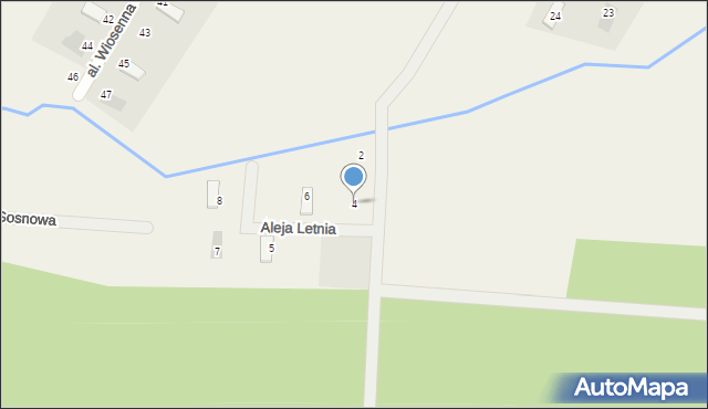 Stajenczynki, Aleja Letnia, 4, mapa Stajenczynki