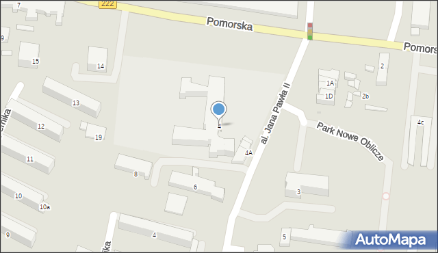 Starogard Gdański, Aleja Jana Pawła II, 4, mapa Starogard Gdański