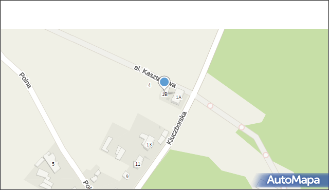 Starościn, Aleja Kasztanowa, 1B, mapa Starościn