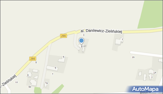Stawki, Aleja Danilewicz-Zielińskiej Marii, 3, mapa Stawki