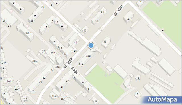 Strzegom, Aleja Wojska Polskiego, 44C, mapa Strzegom