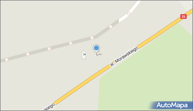 Strzelno, Aleja Morawskiego Franciszka, 3, mapa Strzelno
