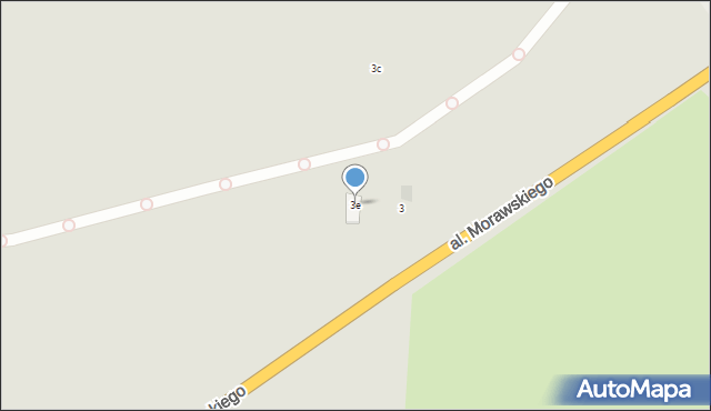 Strzelno, Aleja Morawskiego Franciszka, 3e, mapa Strzelno