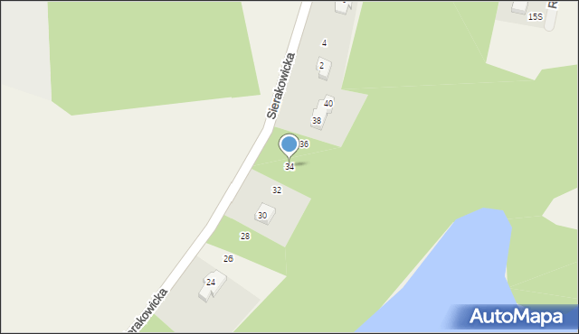 Sulęczyno, Aleja Zwycięstwa, 34, mapa Sulęczyno