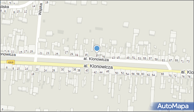 Sulmierzyce, Aleja Klonowicza, 37, mapa Sulmierzyce