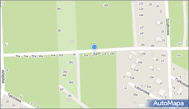 Świdnik, Aleja NSZZ Solidarność, 26a, mapa Świdnika