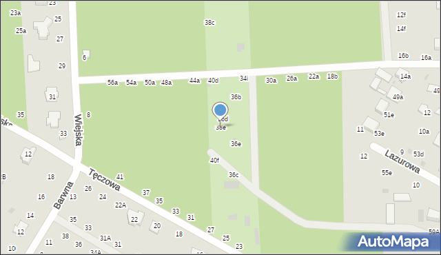 Świdnik, Aleja NSZZ Solidarność, 38e, mapa Świdnika