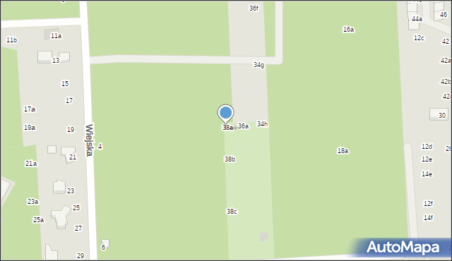 Świdnik, Aleja NSZZ Solidarność, 40a, mapa Świdnika