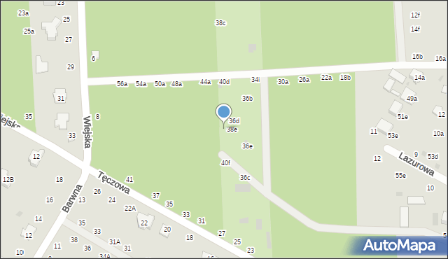 Świdnik, Aleja NSZZ Solidarność, 40e, mapa Świdnika