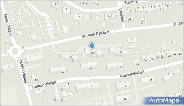 Świecie, Aleja Jana Pawła II, 18, mapa Świecie
