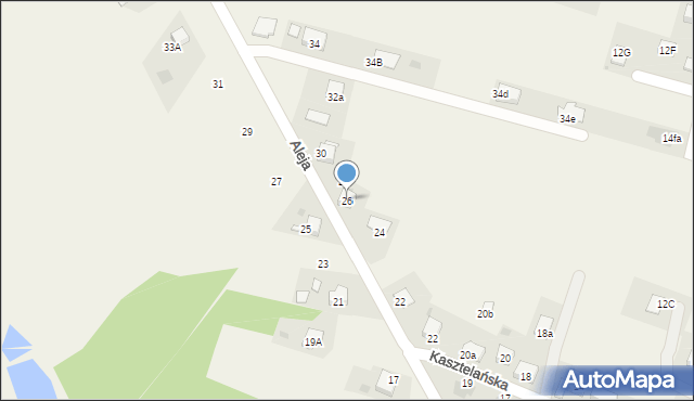 Świerklany, Aleja, 26, mapa Świerklany
