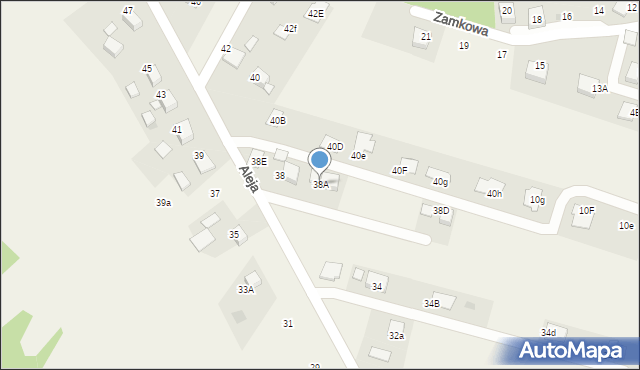 Świerklany, Aleja, 38A, mapa Świerklany