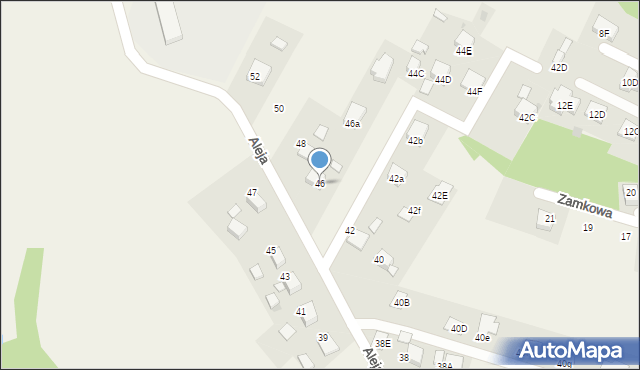 Świerklany, Aleja, 46, mapa Świerklany